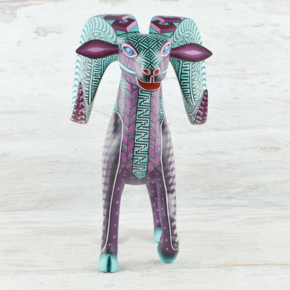 Alebrije Oaxacan Wood Carving Ram - Magia Mexica
