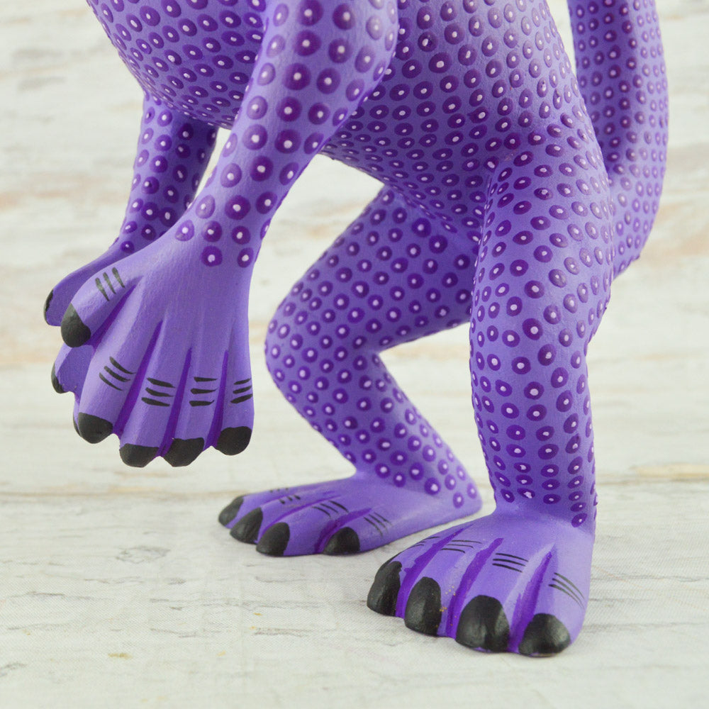 Monkey Alebrije Oaxacan Wood Carving - Alebrije Huichol Mexican Folk art magiamexica.com