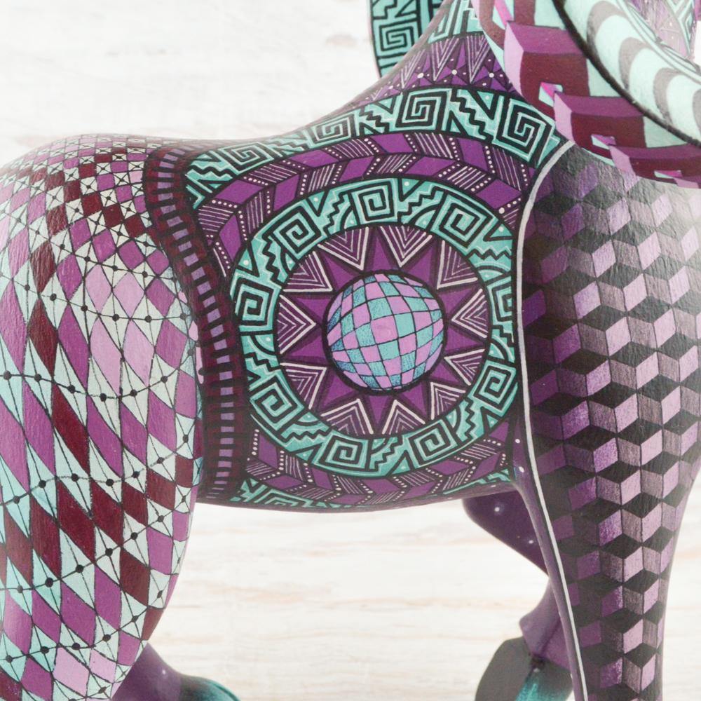 Alebrije Oaxacan Wood Carving Ram - Magia Mexica