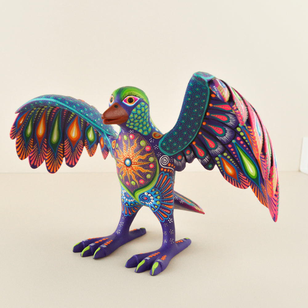 Alebrije Oaxacan Wood Carving Bird - Magia Mexica