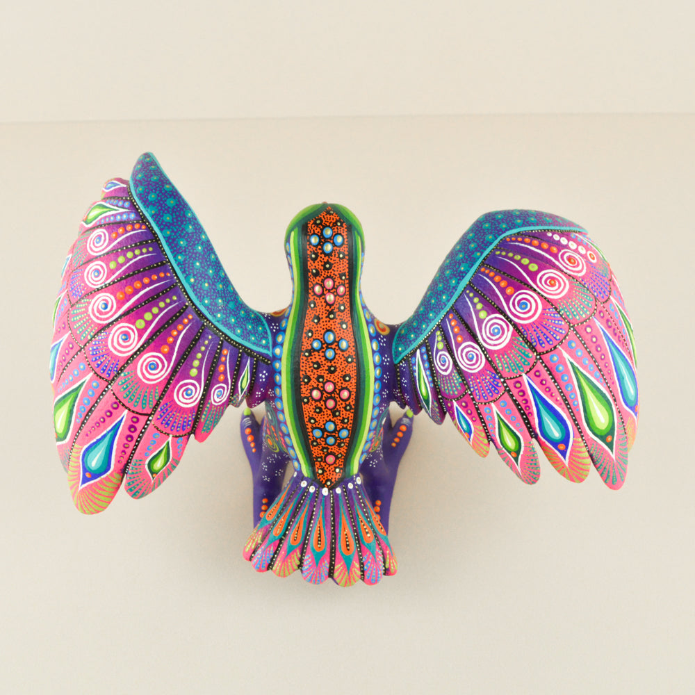 Alebrije Oaxacan Wood Carving Bird - Magia Mexica