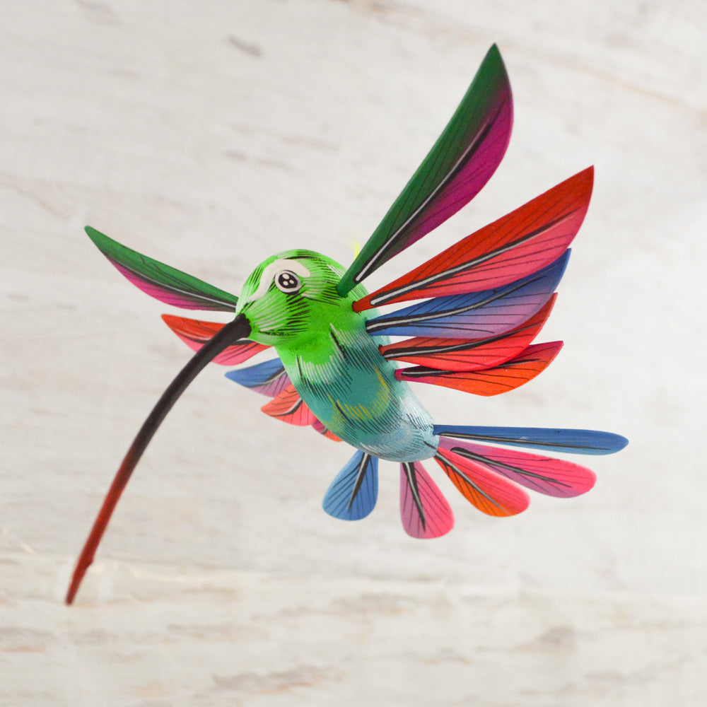 Hummingbird Alebrije Oaxacan Wood Carving