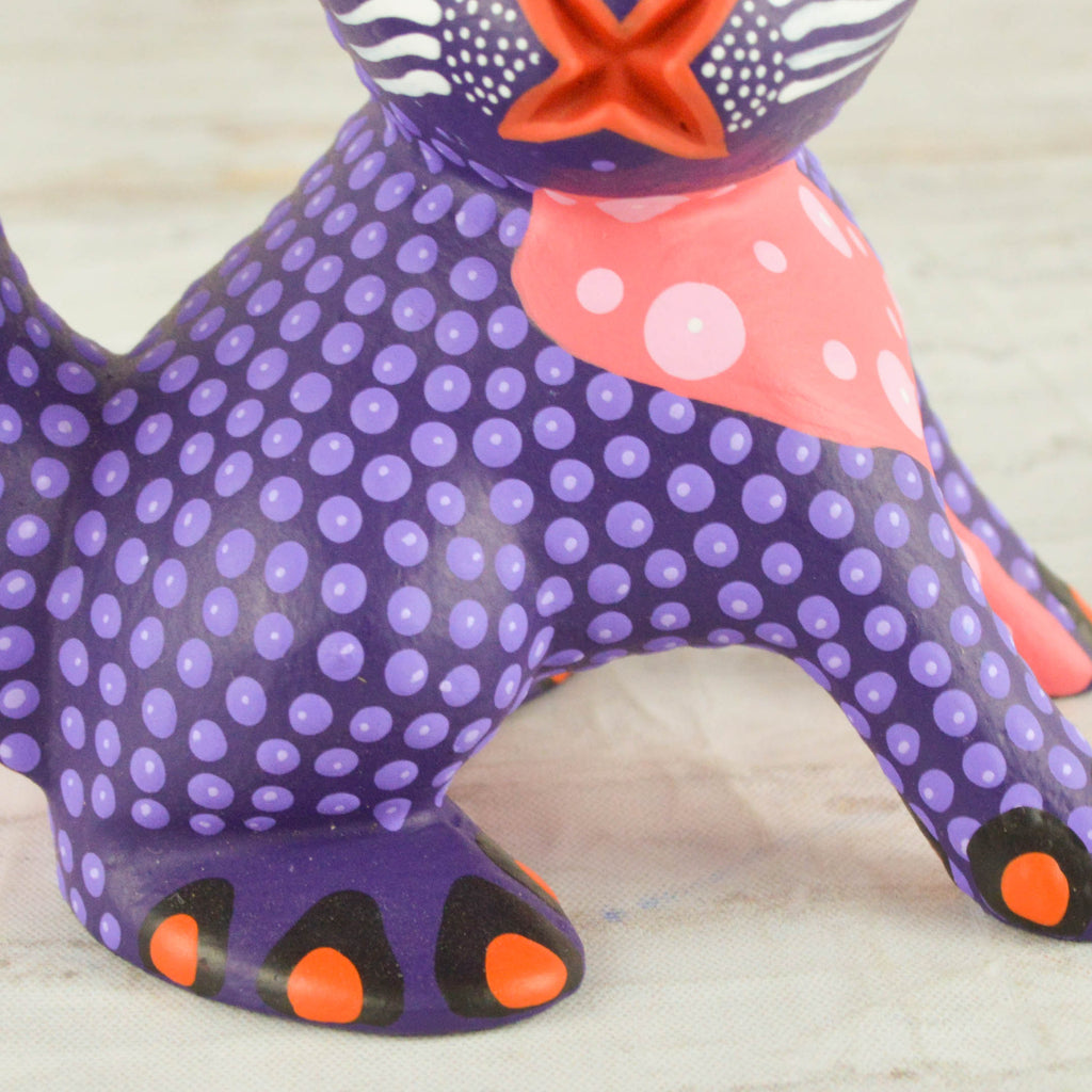 Rabbit Alebrije Oaxacan Wood Carving - Alebrije Huichol Mexican Folk art magiamexica.com