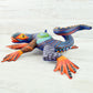 Iguana Alebrije Oaxacan Wood Carving - Magia Mexica