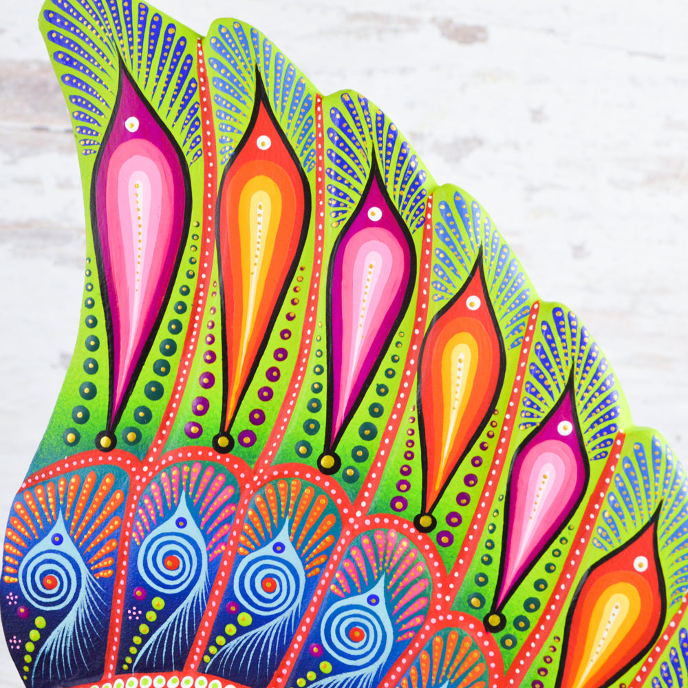 Owl Alebrije Wood Carving Handcrafts - Magia Mexica