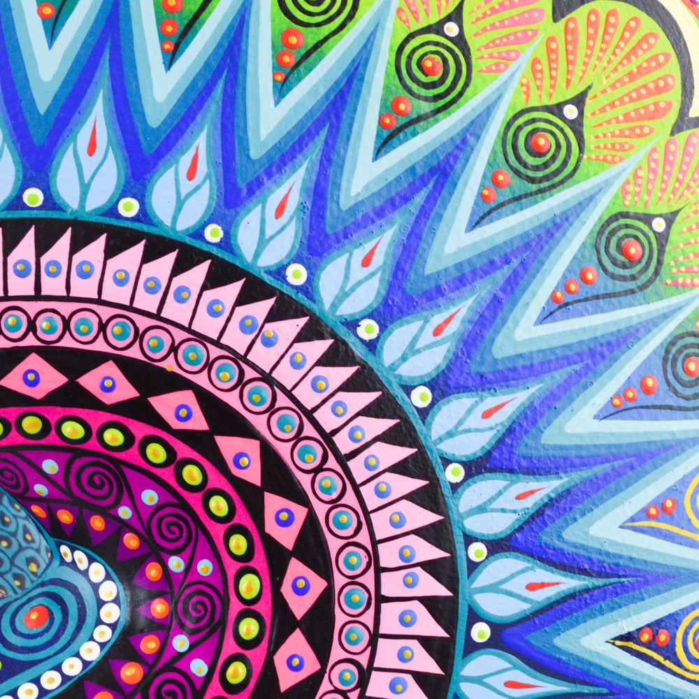 Owl Alebrije Wood Carving Handcrafts - Magia Mexica