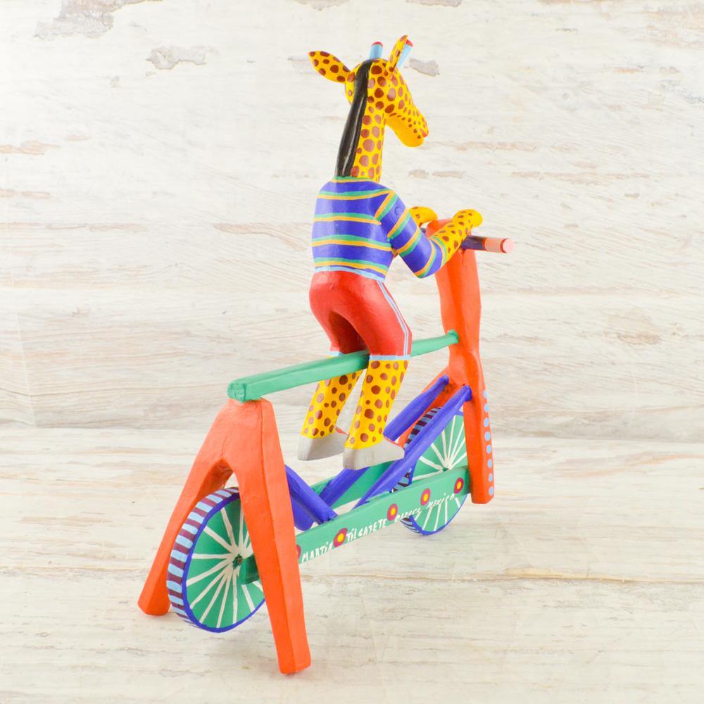 Alebrije Oaxacan Wood Carving Giraffe  - Magia Mexica