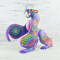 Polar Bear Alebrije Wood Carving Handcrafts - Magia Mexica