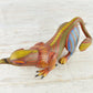 Alebrije Oaxacan Wood Carving Eagle Jaguar Fusion - Magia Mexica