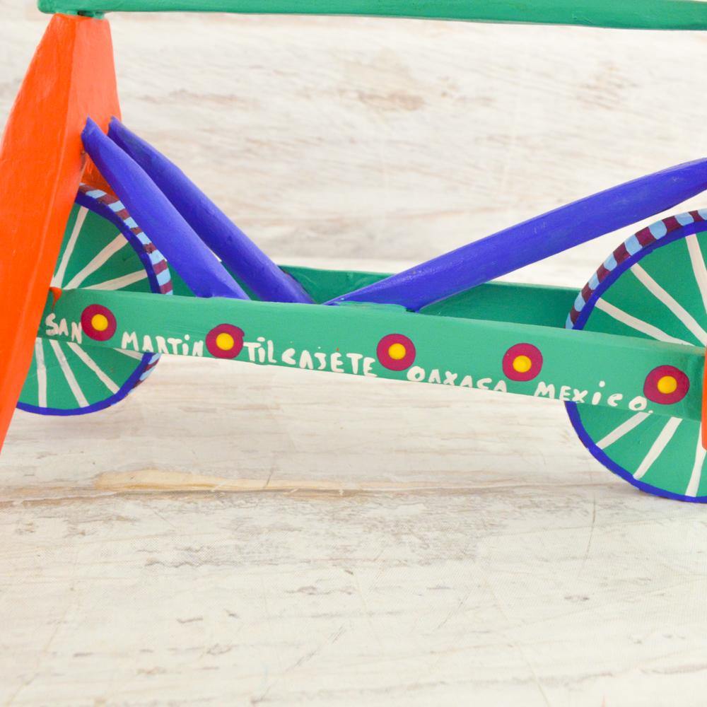 Alebrije Oaxacan Wood Carving Giraffe  - Magia Mexica