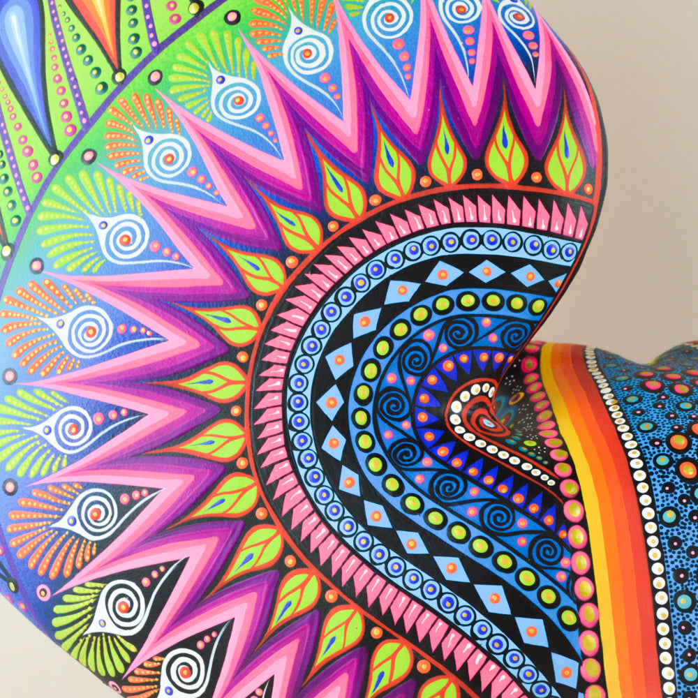 Alebrije Oaxacan Wood Carving Owl - Magia Mexica