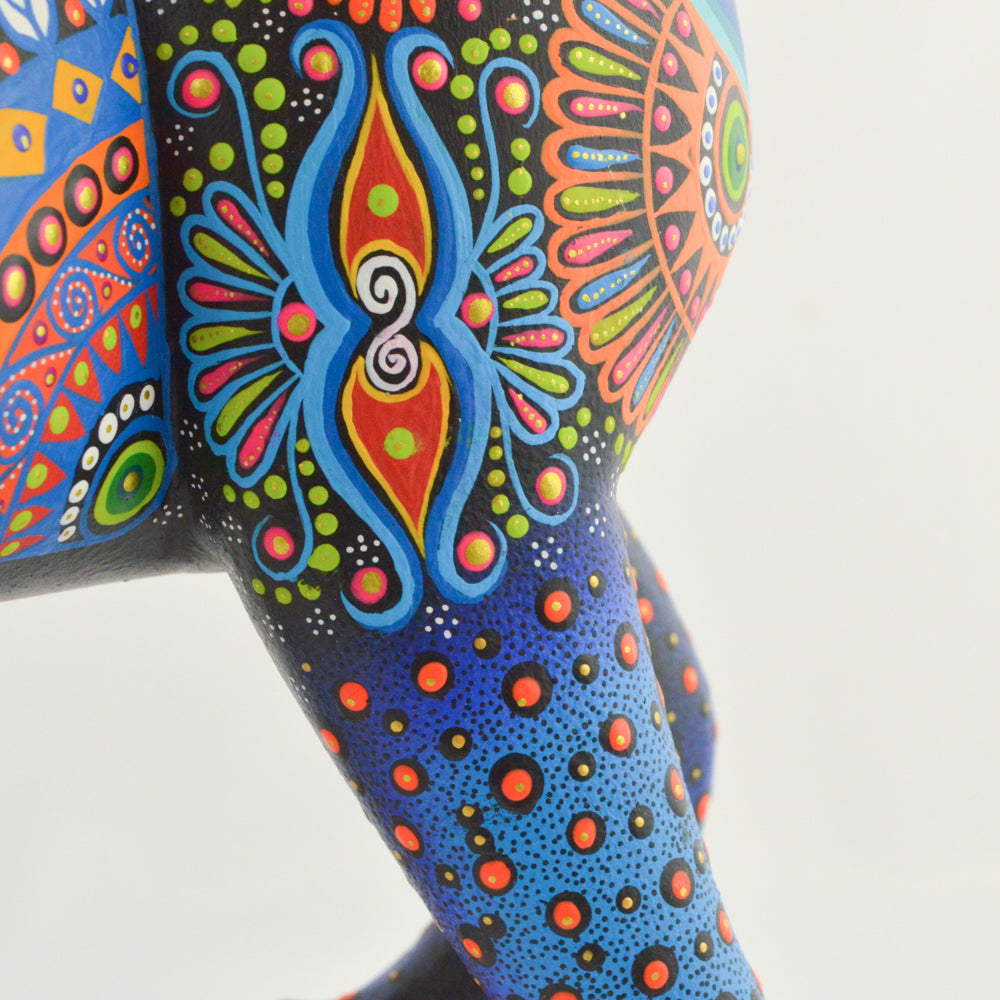Horse Alebrije Oaxacan Wood Carving - magiamexica.com