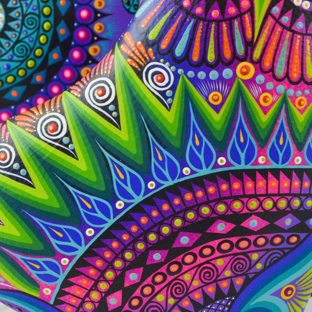 Polar Bear Alebrije Wood Carving Handcrafts - Magia Mexica