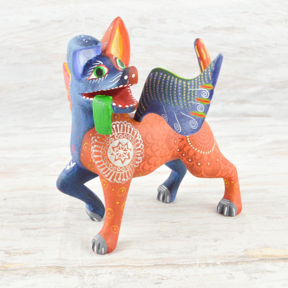 Alebrije Oaxacan Wood Carving Dante - Magia Mexica