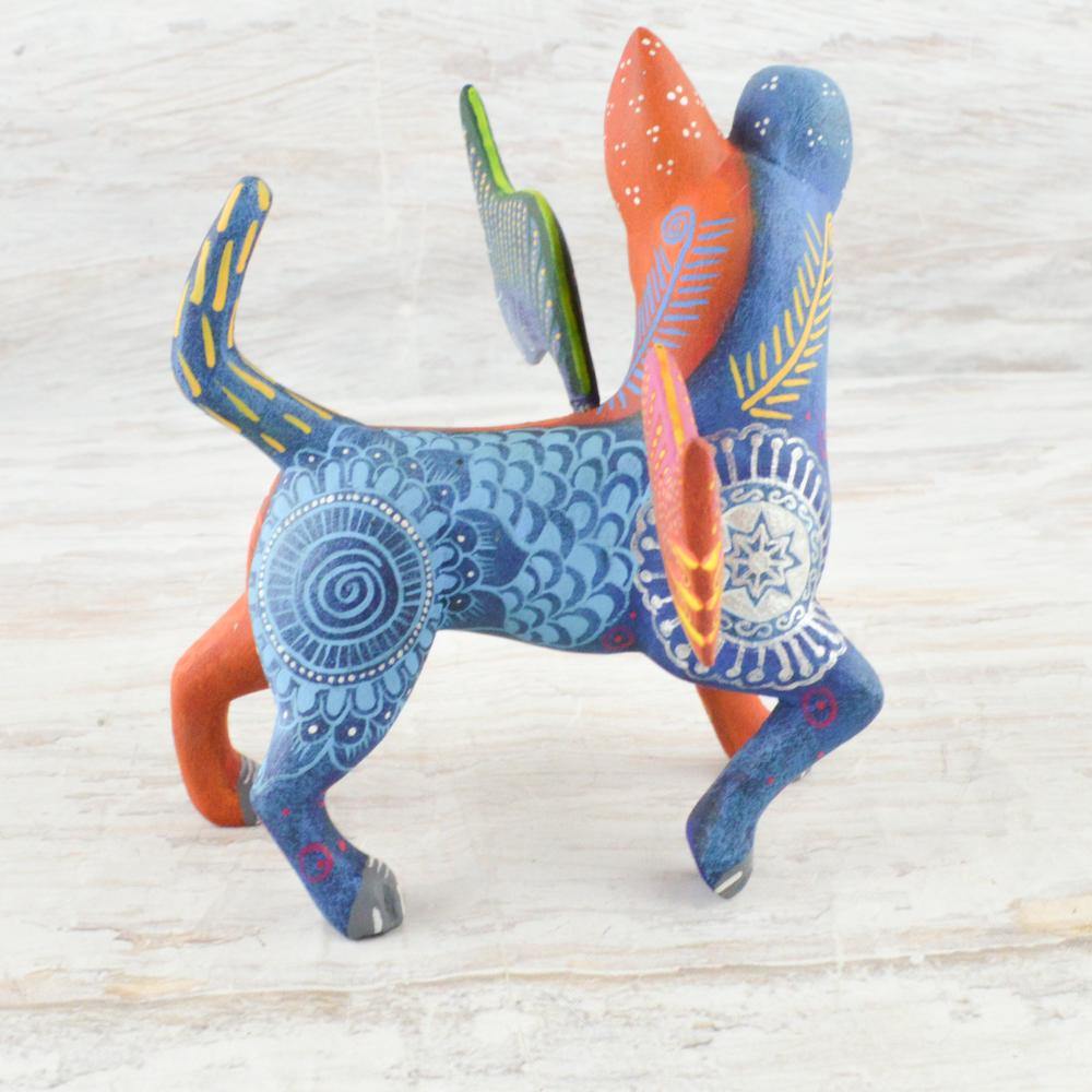 Alebrije Oaxacan Wood Carving Dante - Magia Mexica