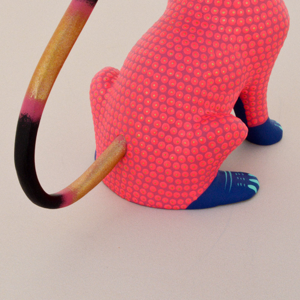Mouse Alebrije Wood Carving - magiamexica.com