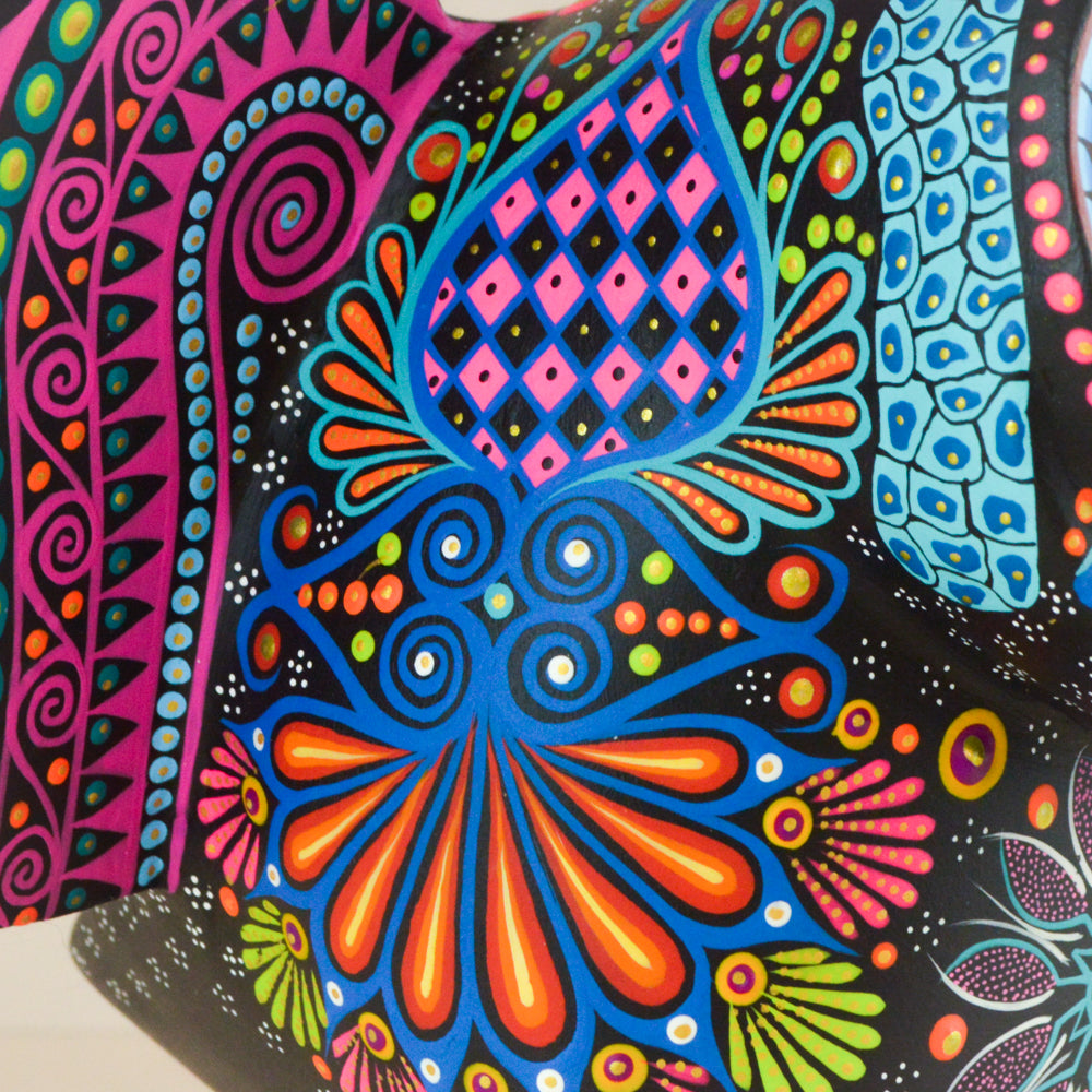 Alebrije Oaxacan Wood Carving Owl - Magia Mexica