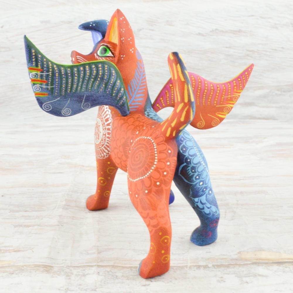 Alebrije Oaxacan Wood Carving Dante - Magia Mexica
