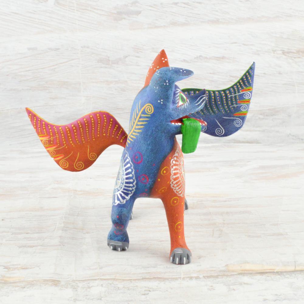 Alebrije Oaxacan Wood Carving Dante - Magia Mexica