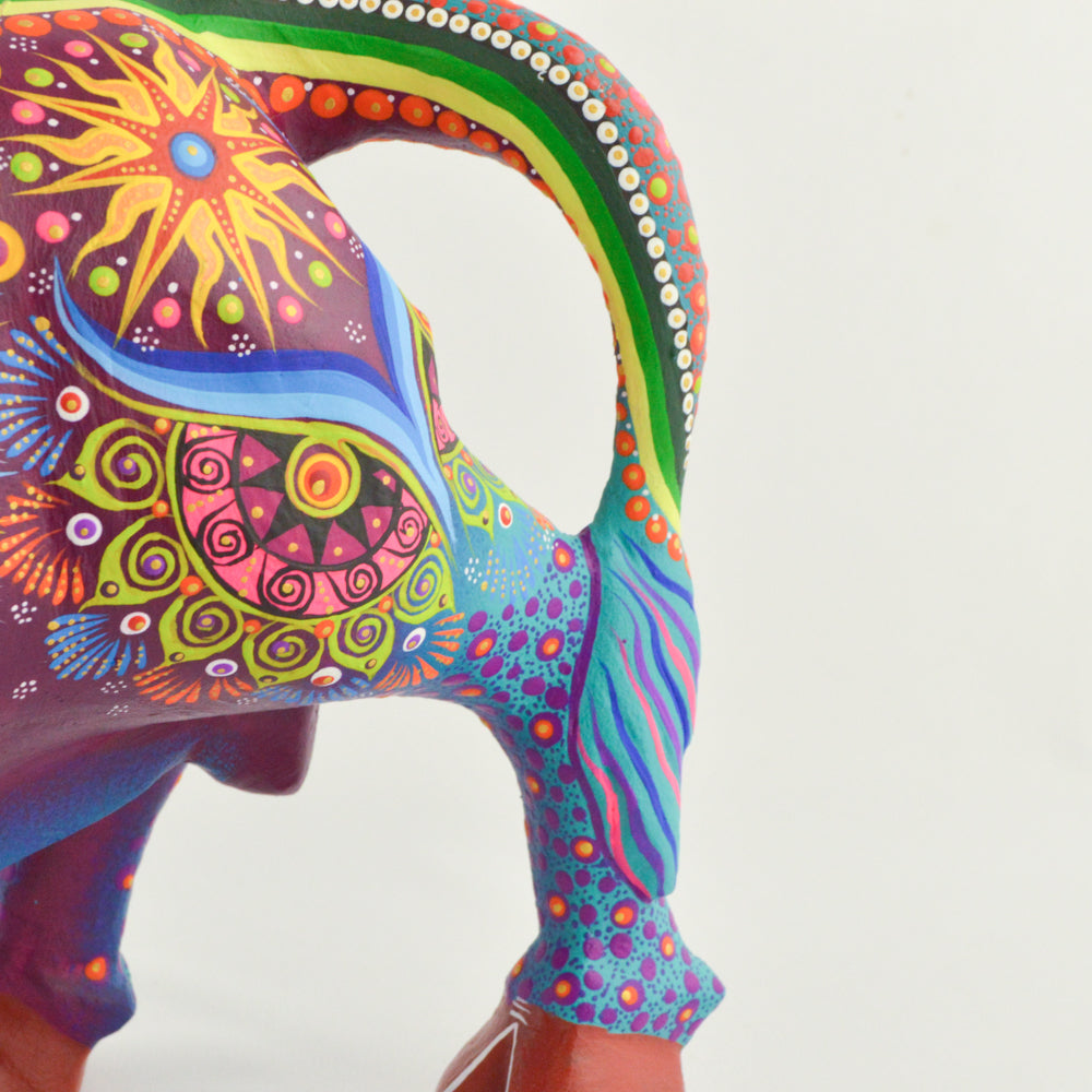 Bull Alebrije Oaxacan Wood Carving - magiamexica.com