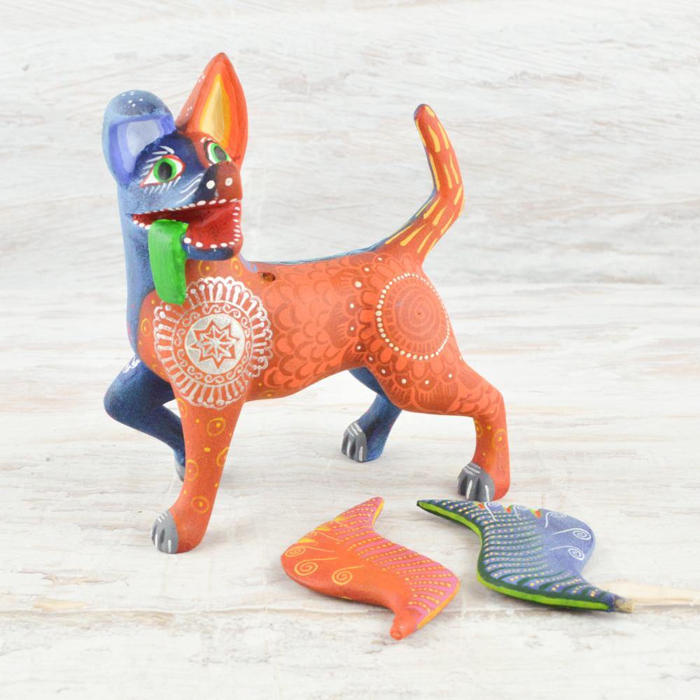 Alebrije Oaxacan Wood Carving Dante - Magia Mexica