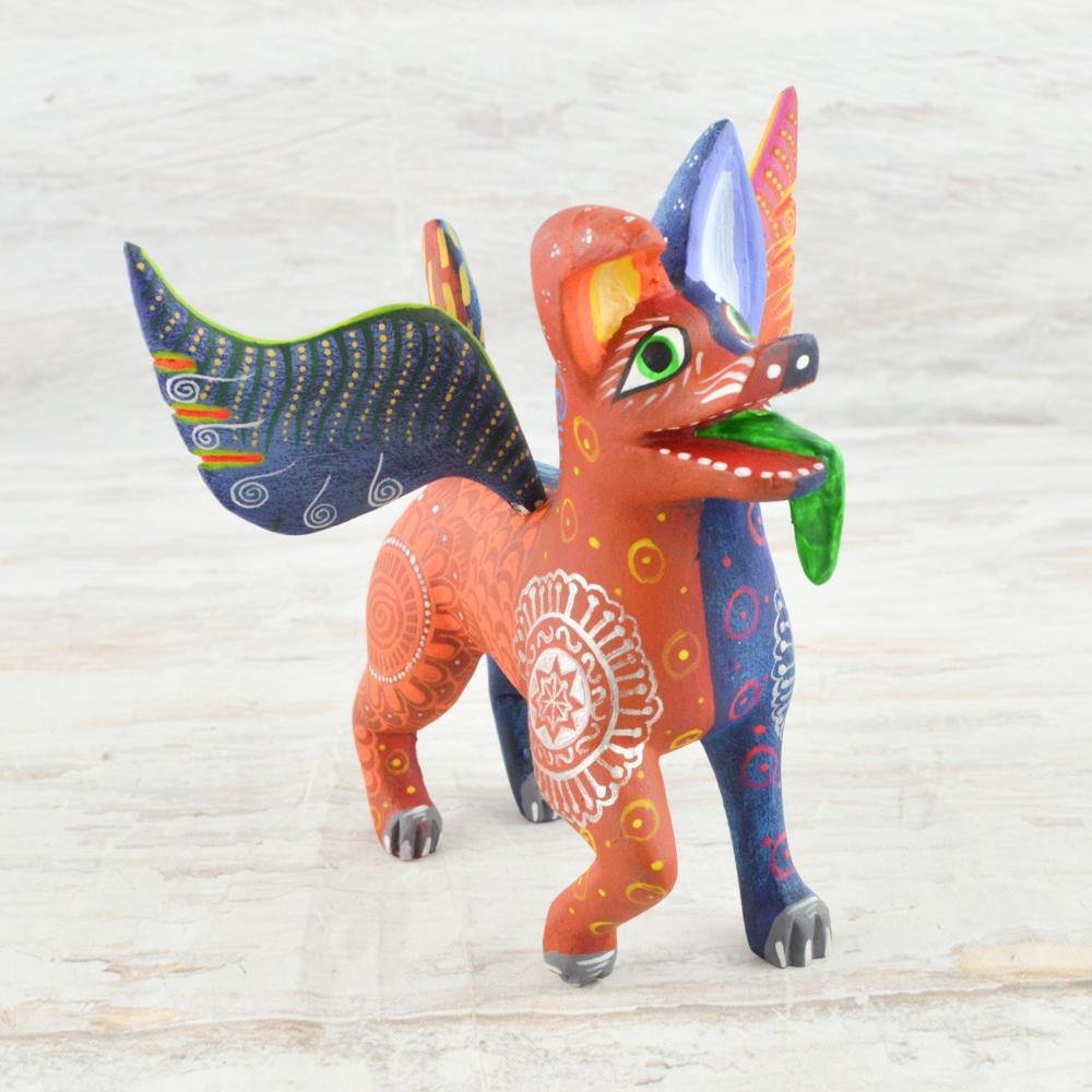 Alebrije Oaxacan Wood Carving Dante - Magia Mexica