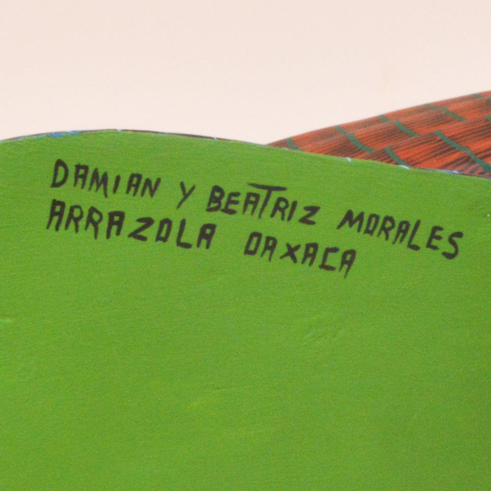 Owl Alebrije Oaxacan Wood Carving - Magia Mexica 