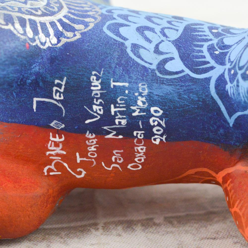 Alebrije Oaxacan Wood Carving Dante - Magia Mexica