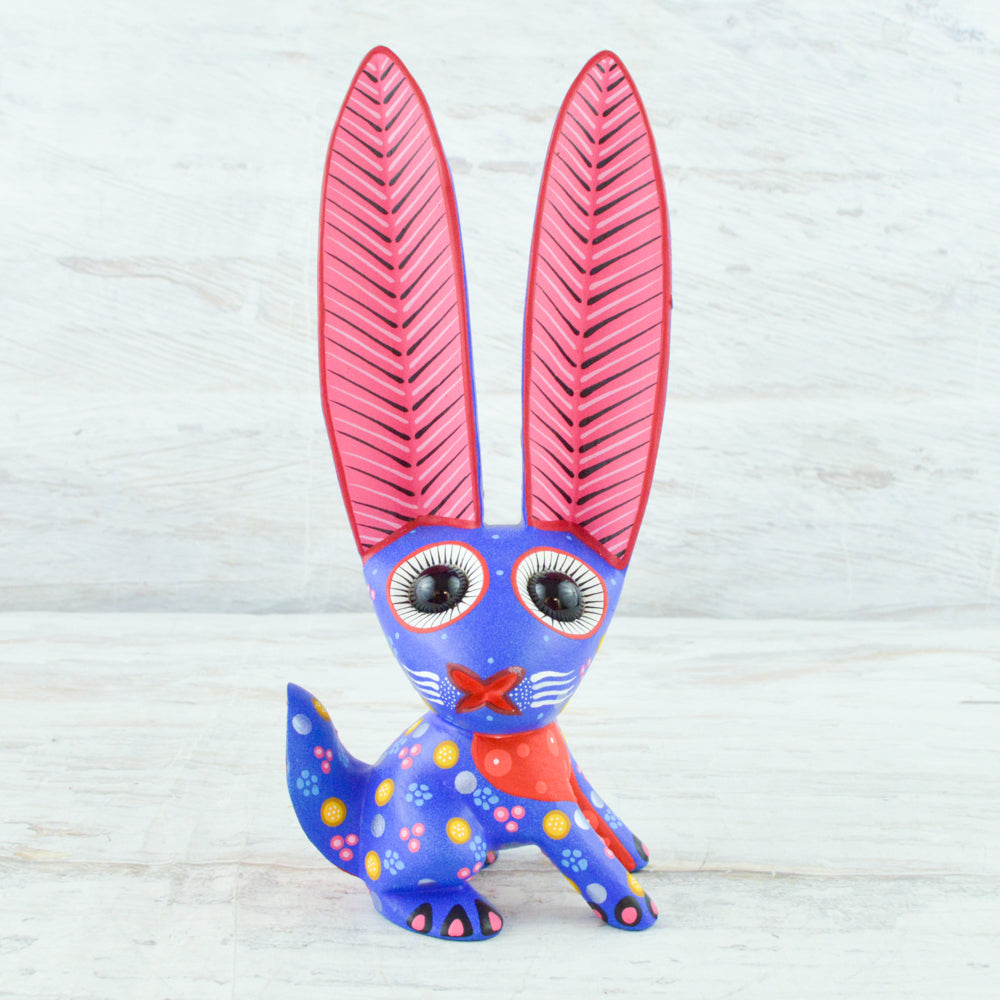Rabbit Alebrije Fragile Artpiece - Magia Mexica 