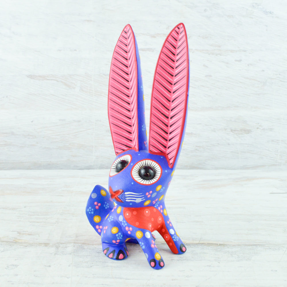 Rabbit Alebrije Fragile Artpiece - Magia Mexica 