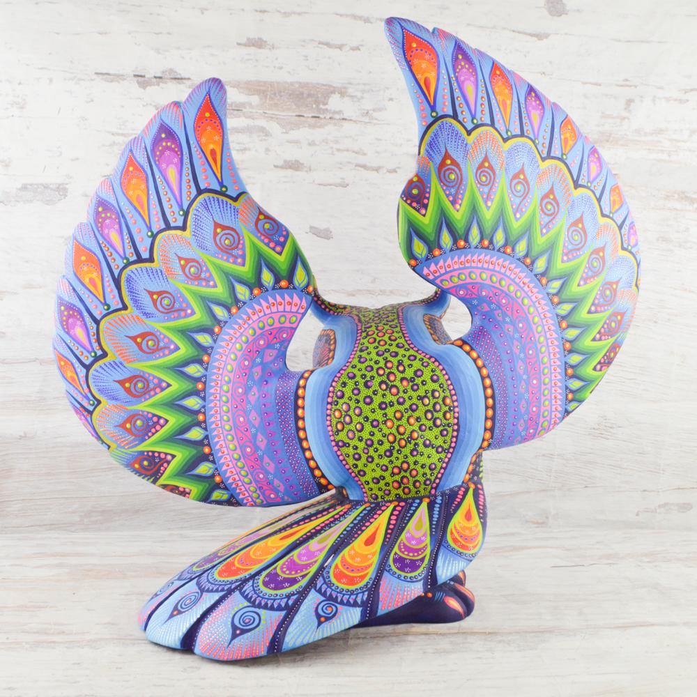 Alebrije Oaxacan Wood Carving Owl - Magia Mexica