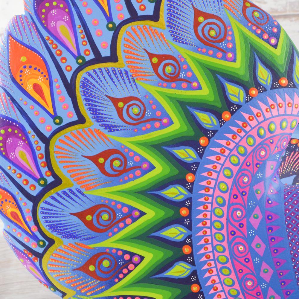 Alebrije Oaxacan Wood Carving Owl - Magia Mexica