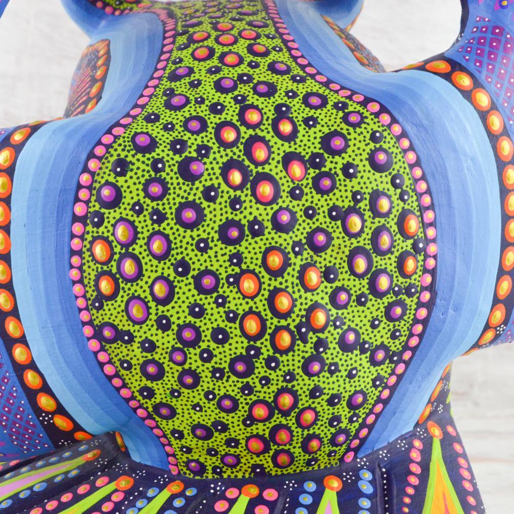 Alebrije Oaxacan Wood Carving Owl - Magia Mexica