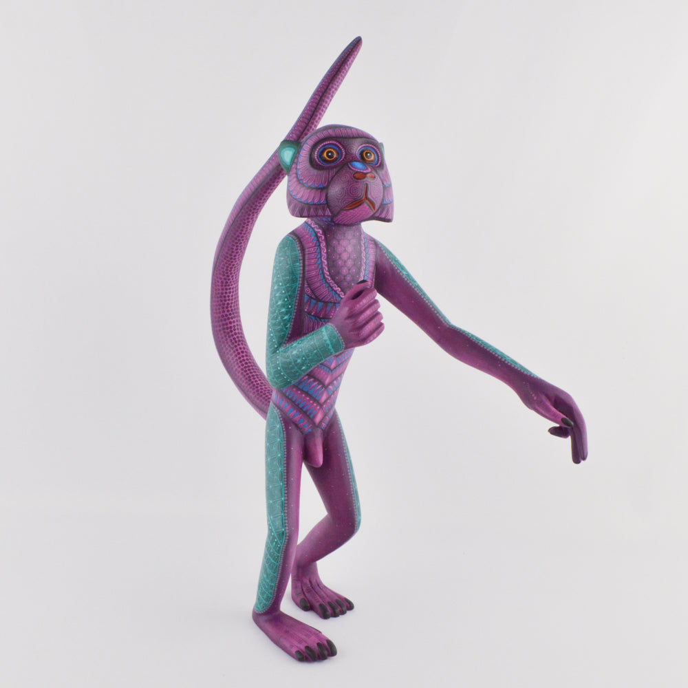 Monkey Alebrije Oaxacan Wood Carving - magiamexica.com