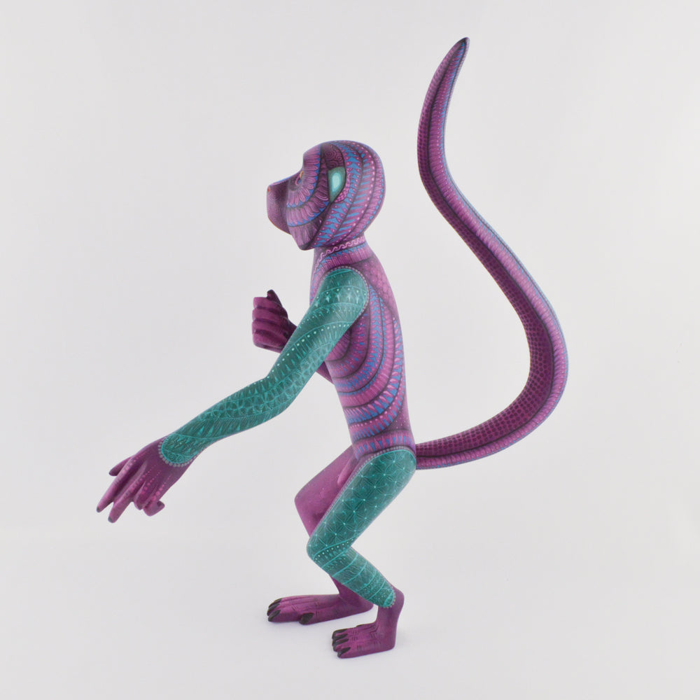 Monkey Alebrije Oaxacan Wood Carving - magiamexica.com