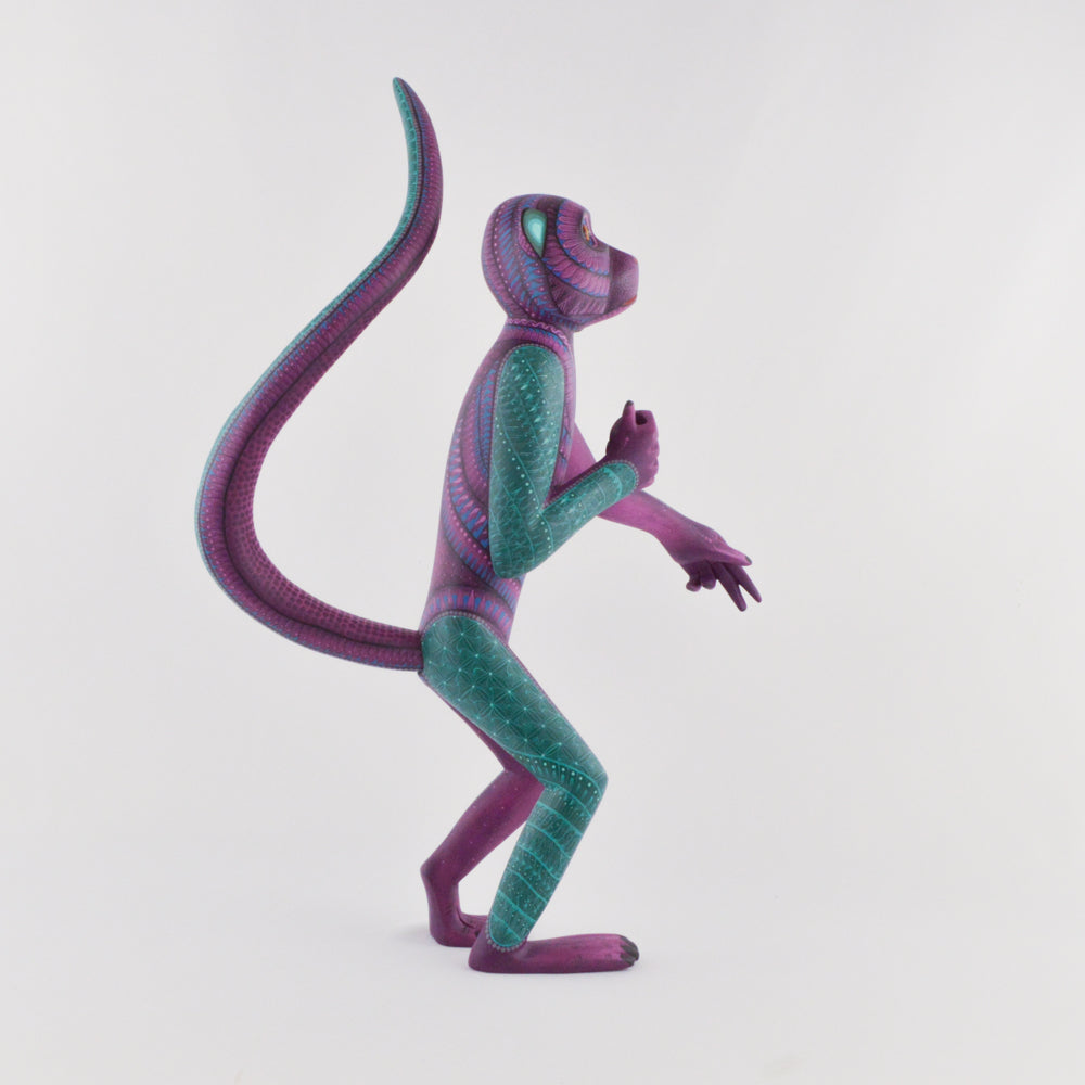 Monkey Alebrije Oaxacan Wood Carving - magiamexica.com