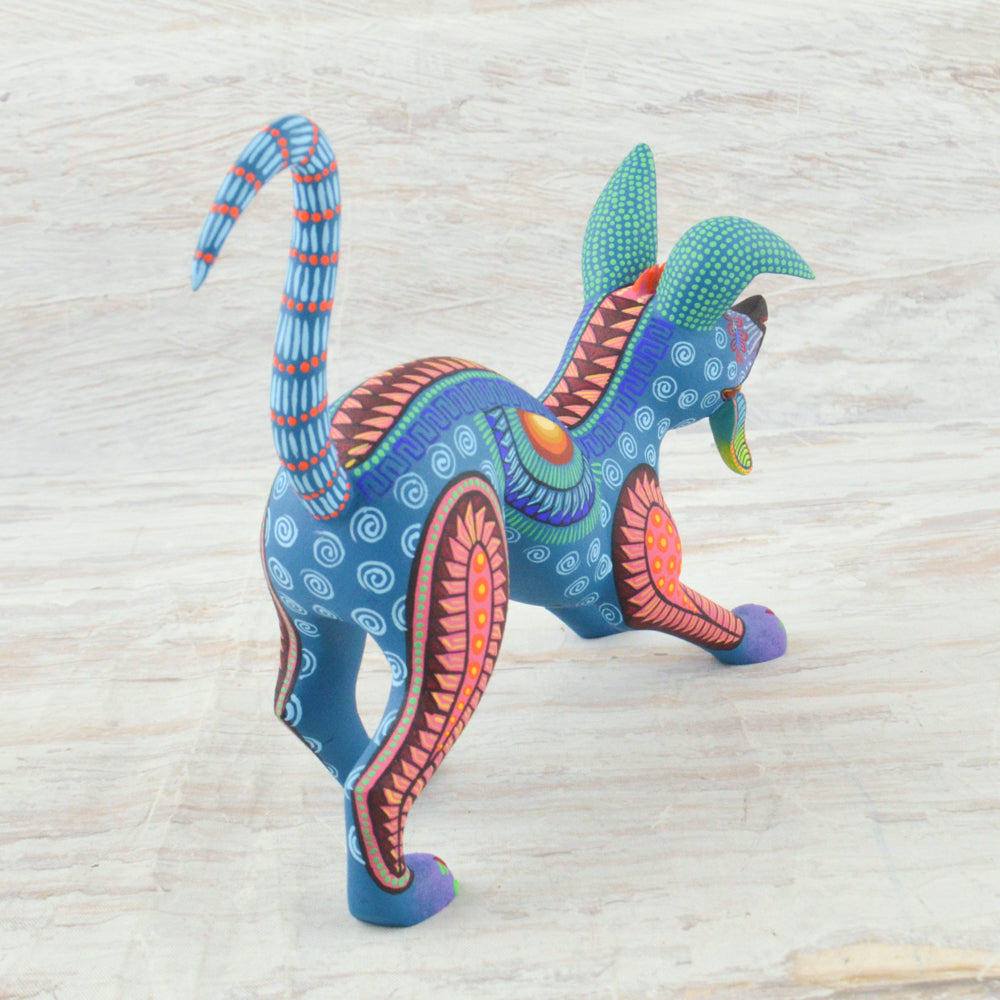 Alebrije Oaxacan Wood Carving Dante - Magia Mexica