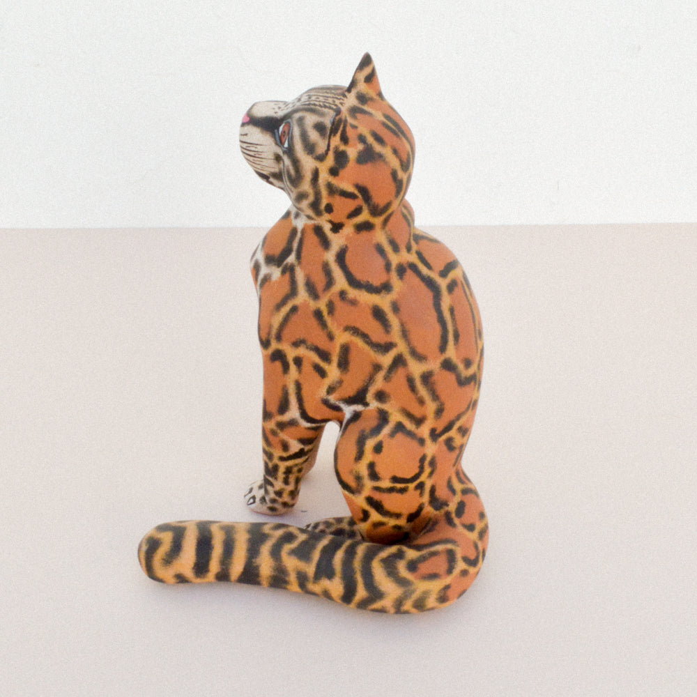 Jaguar Alebrije Wood Carving - magiamexica.com