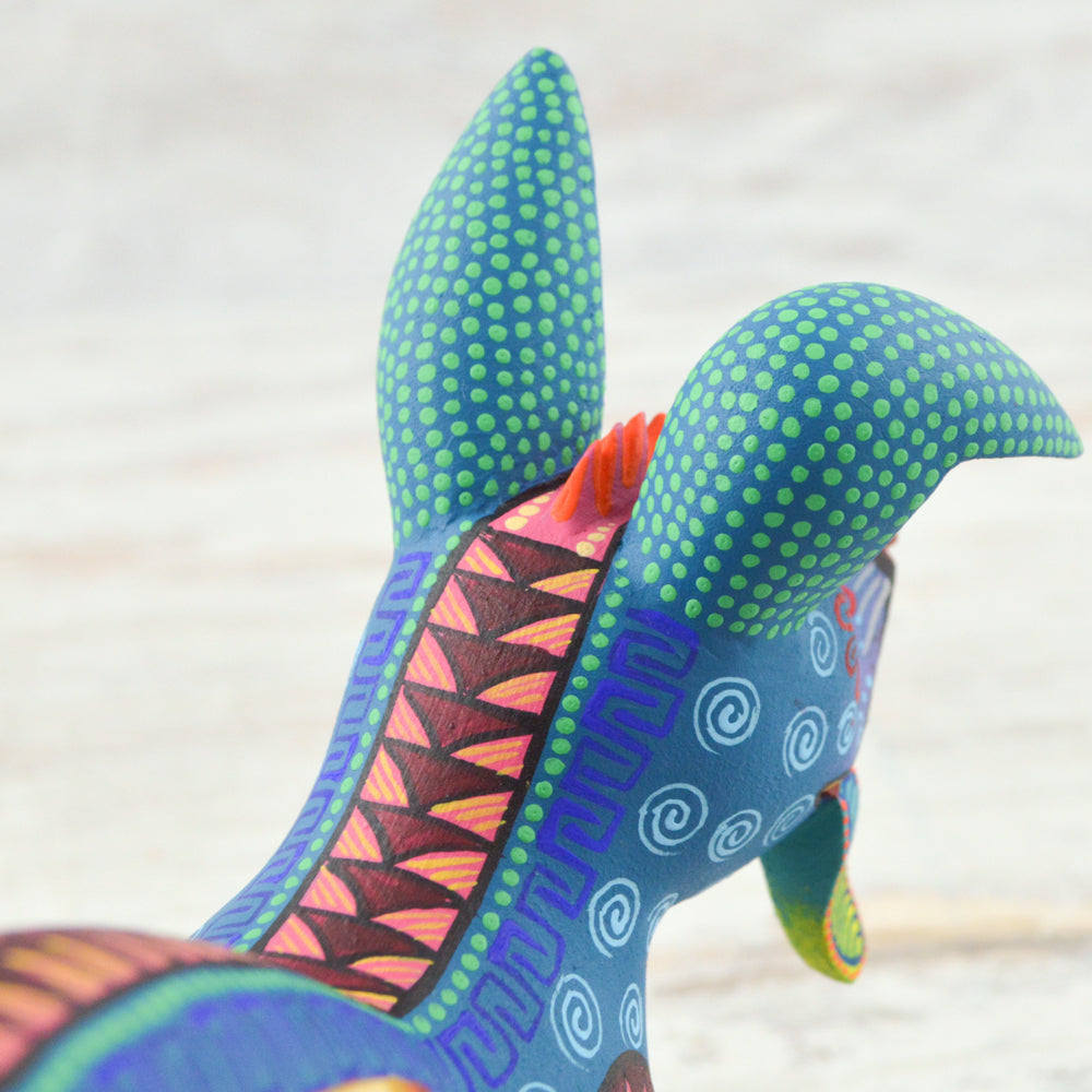 Alebrije Oaxacan Wood Carving Dante - Magia Mexica