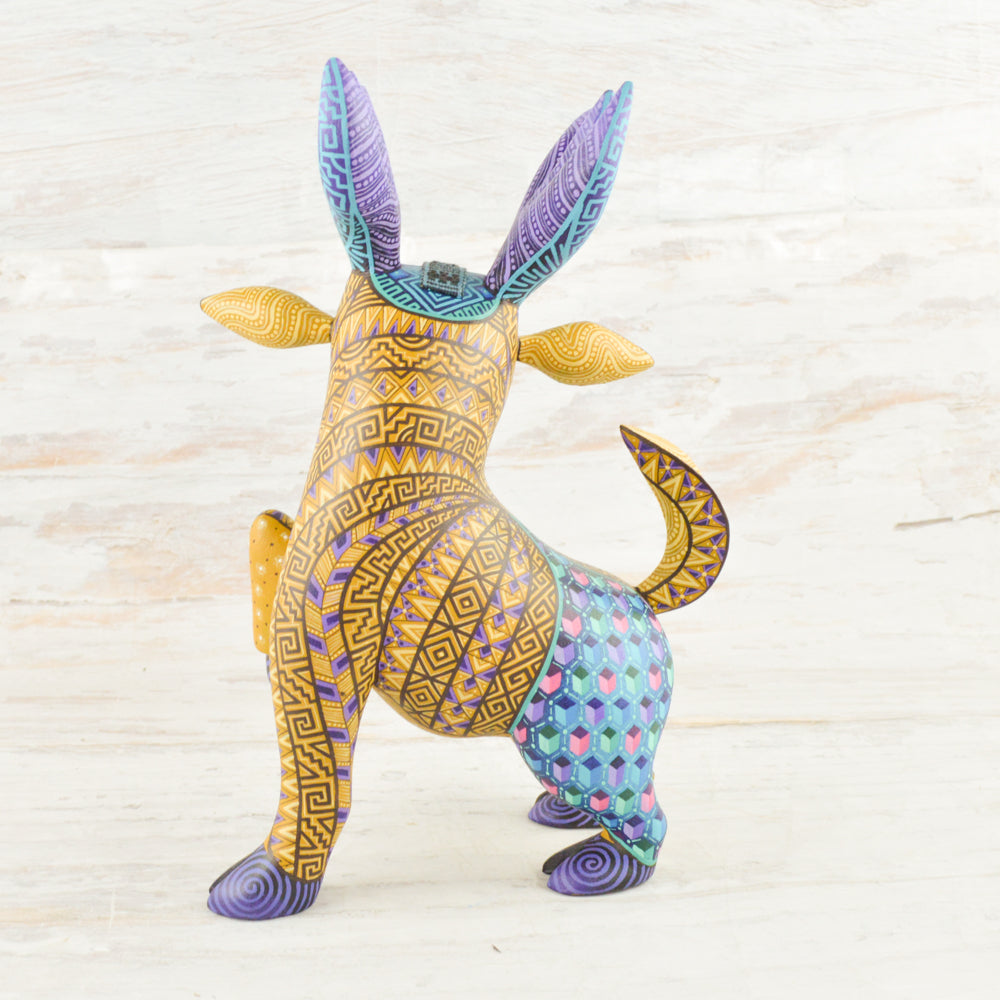 Deer Alebrije Oaxacan Wood Carving - Alebrije Huichol Mexican Folk art magiamexica.com