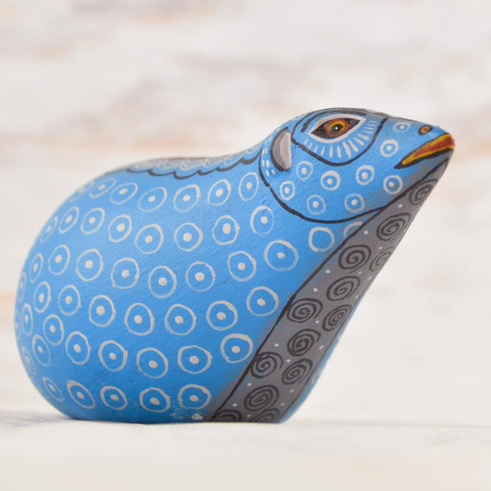 Alebrije Oaxacan Wood Carving Hedgehog- Magia Mexica