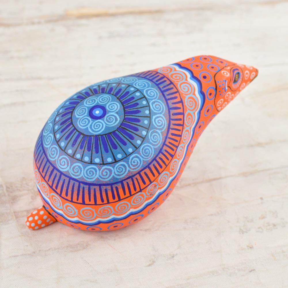 Alebrije Oaxacan Wood Carving Hedgehog- Magia Mexica