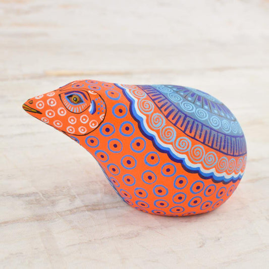 Alebrije Oaxacan Wood Carving Hedgehog- Magia Mexica