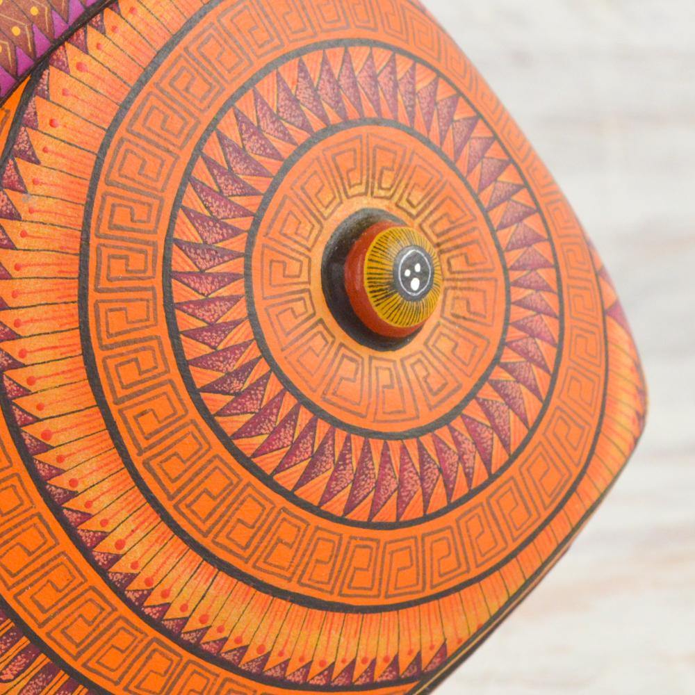 Alebrije Oaxacan Wood Carving Fish - Magia Mexica