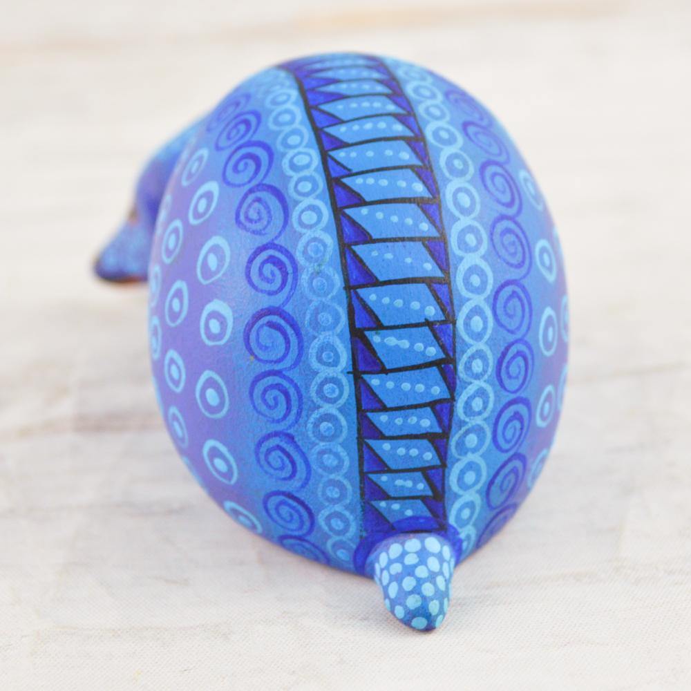 Alebrije Oaxacan Wood Carving Hedgehog- Magia Mexica