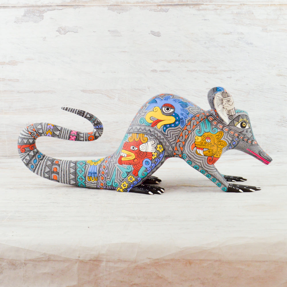 Tlacuache Alebrije Fragile Artpiece - Magia Mexica 