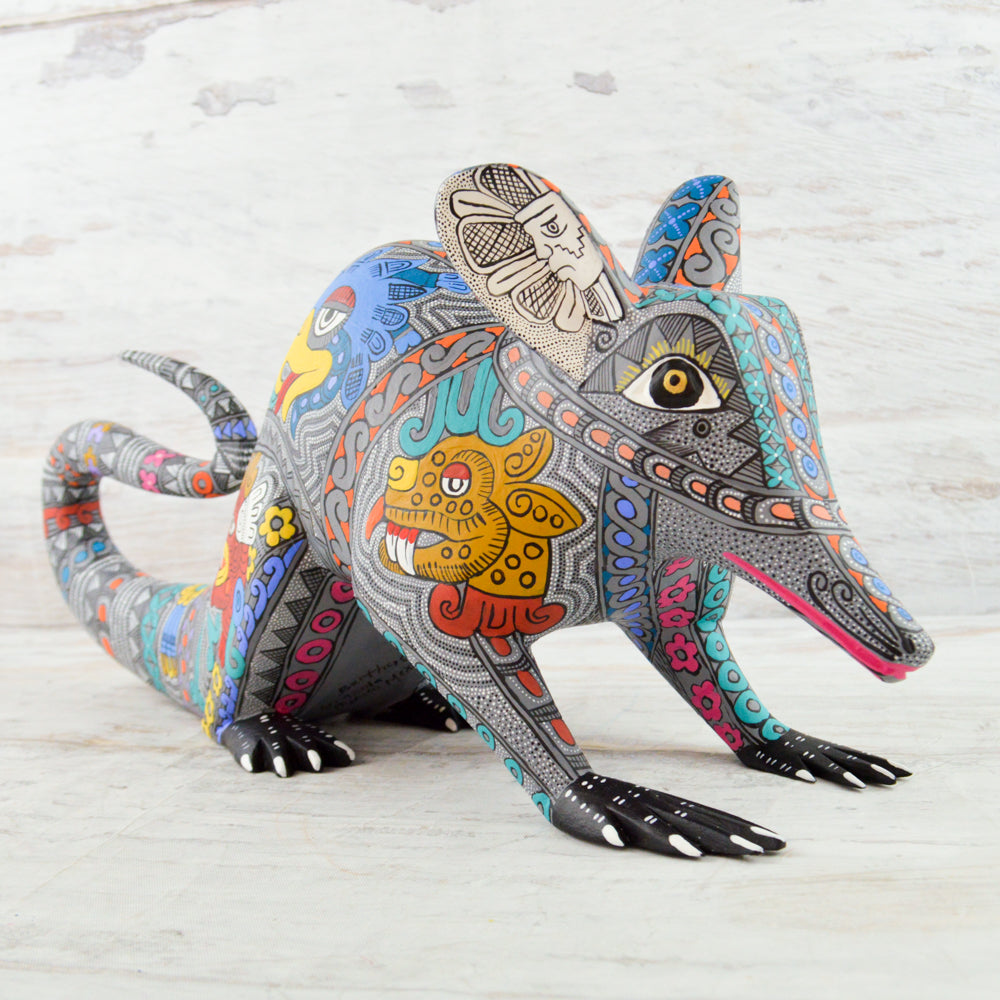 Tlacuache Alebrije Fragile Artpiece - Magia Mexica 