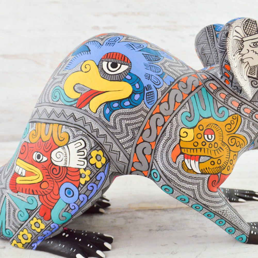 Tlacuache Alebrije Fragile Artpiece - Magia Mexica 