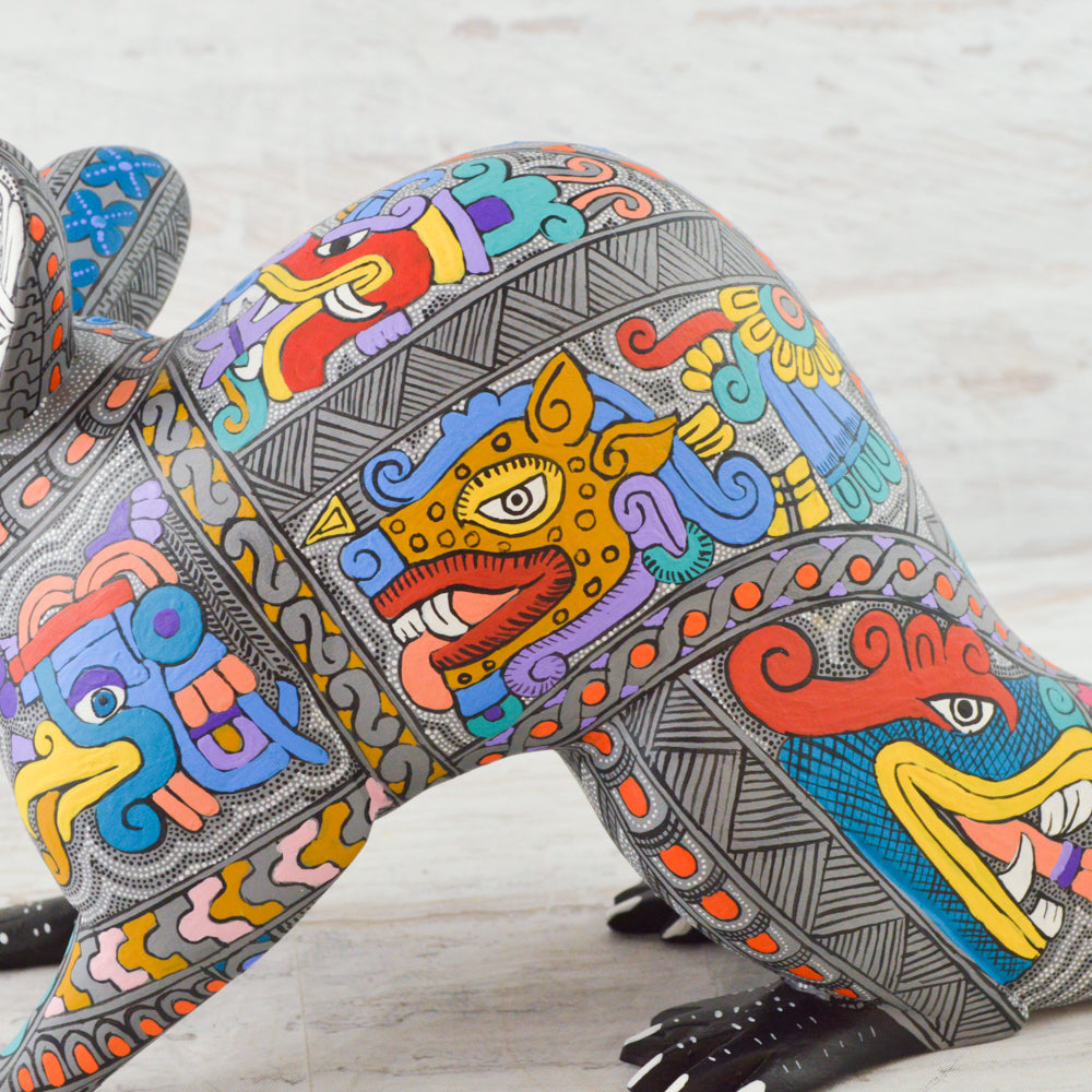 Tlacuache Alebrije Fragile Artpiece - Magia Mexica 