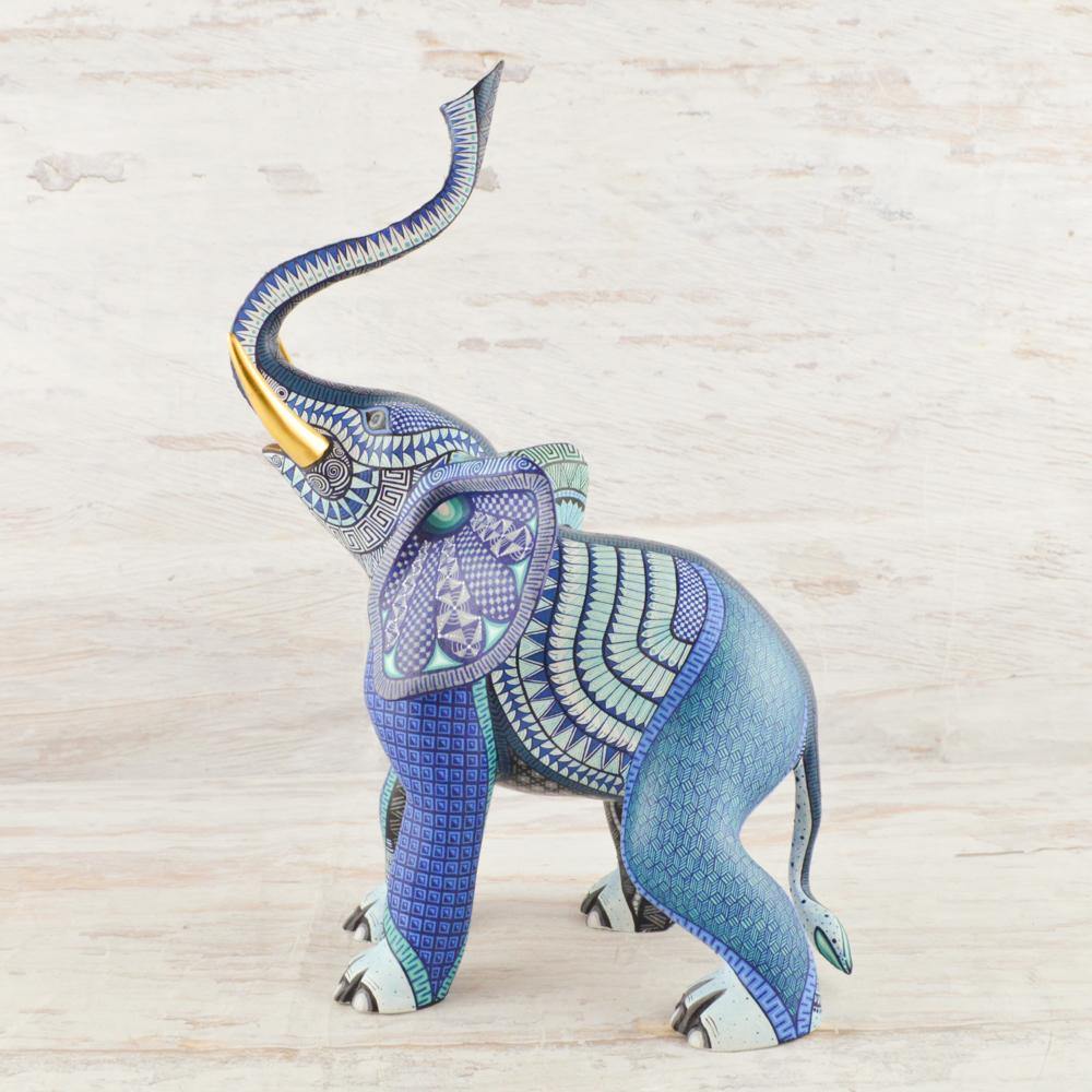 Alebrije Oaxacan Wood Carving Porcupine - Magia Mexica